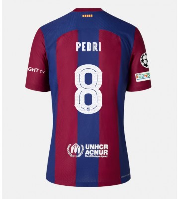 Barcelona Pedri Gonzalez #8 Kotipaita 2023-24 Lyhyet Hihat